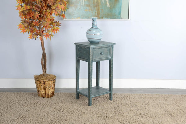 Sunny Designs Marina Sea Grass 31 Inch Side Table