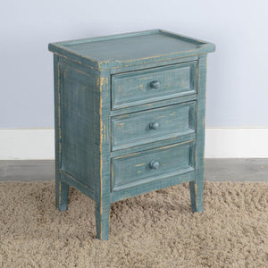 Sunny Designs Marina Sea Grass End Table