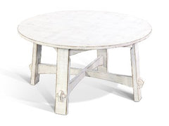 Sunny Designs Marina White Sand Coffee Table