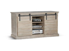 Sunny Designs Mountain Ash Barn Door 65 Inch TV Stand Console