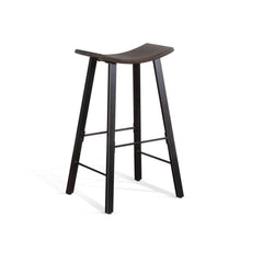 Sunny Designs Newport Tobacco Leaf 30 Inch Stool Wood Seat
