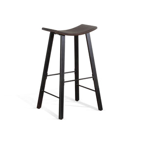 Sunny Designs Newport Tobacco Leaf 30 Inch Stool Wood Seat