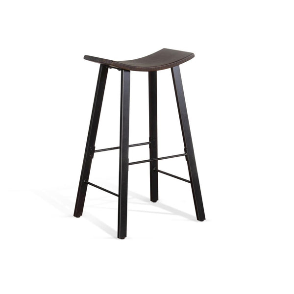 Sunny Designs Newport Tobacco Leaf 30 Inch Stool Wood Seat