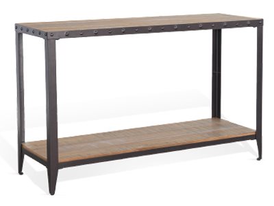 Sunny Designs San Diego Antique Brown Sofa Table