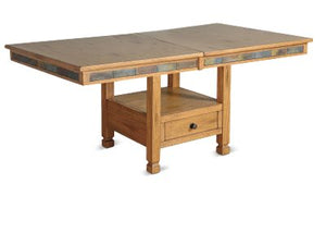 Sunny Designs Sedona Rustic Oak Dining Table