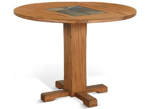 Sunny Designs Sedona Rustic Oak Drop Leaf Dining Table