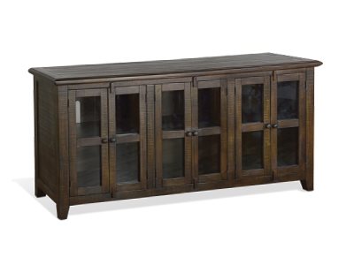 Sunny Designs Tobacco Leaf 70 Inch TV Stand Console