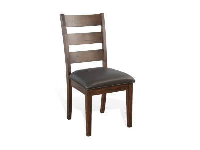 Sunny Designs Tuscany Vintage Mocha Ladderback 40 Inchdining Chair