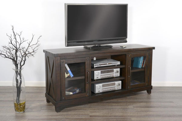 Sunny Designs Vivian Raisin 74 Inch Media TV Console