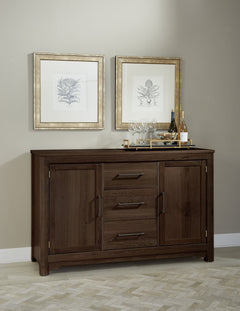 Vaughan-Bassett Crafted Cherry Dining Dark Server