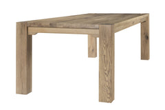 Vaughan-Bassett Dovetail Dining Bleached White Gathering 100 Inch Dining Table