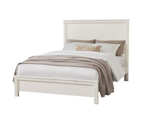 Vaughan-Bassett Fundamentals White Queen Bed