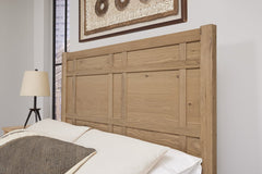 Vaughan-Bassett Custom Express Clear Oak Architectural King Headboard
