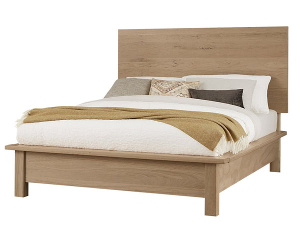 Vaughan-Bassett Crafted Cherry Bleached Bens Plank Queen Headboard