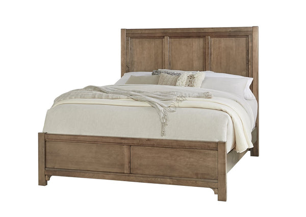 Vaughan-Bassett Cool Farmhouse Natural Queen Panel Bed