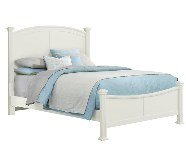 Vaughan-Bassett Bonanza White Queen Poster Bed
