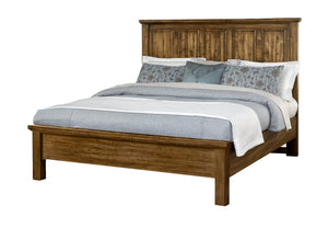 Vaughan-Bassett Maple Road Antique Amish Queen Mansion Bed