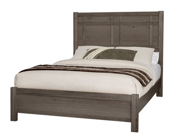 Vaughan-Bassett Custom Express Driftwood Grey King Architectural Bed