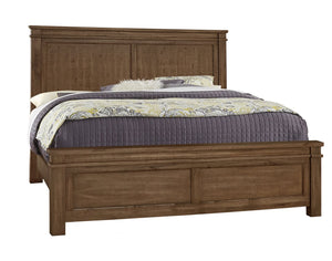 Vaughan-Bassett Cool Rustic Amber Queen Mansion Bed