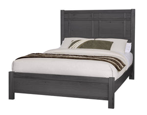 Vaughan-Bassett Custom Express Graphite California King Architectural Bed