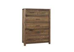 Vaughan-Bassett Crafted Oak Natural 5-Drawer Chest