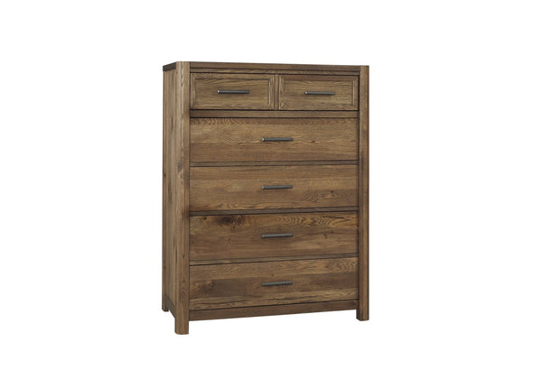 Vaughan-Bassett Crafted Oak Natural 5-Drawer Chest