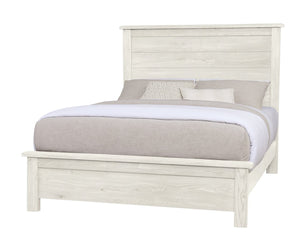 Vaughan-Bassett Custom Express Weathered White California King Farmhouse Bed