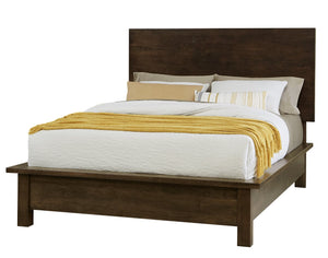 Vaughan-Bassett Crafted Cherry Dark Queen Terrace Bed