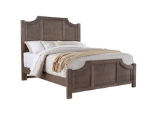 Vaughan-Bassett Maple Road Maple Syrup California King Scalloped Bed