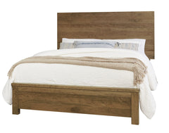 Vaughan-Bassett Crafted Cherry Medium King Plank Bed