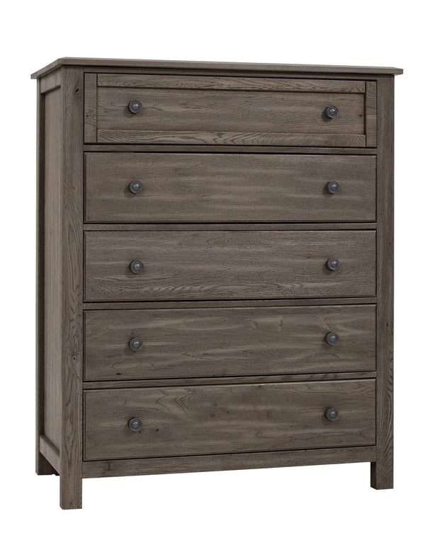 Vaughan-Bassett Custom Express Driftwood Grey 5-Drawer Chest
