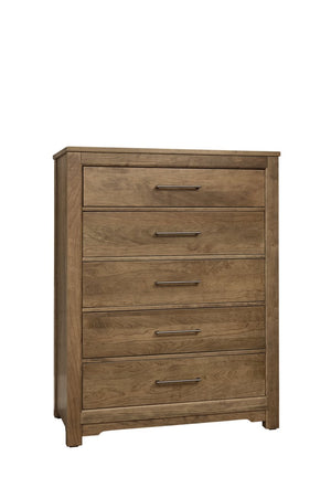Vaughan-Bassett Crafted Cherry Medium 5-Drawer Chest