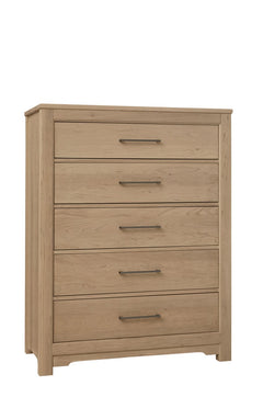 Vaughan-Bassett Crafted Cherry Bleached 5-Drawer Chest