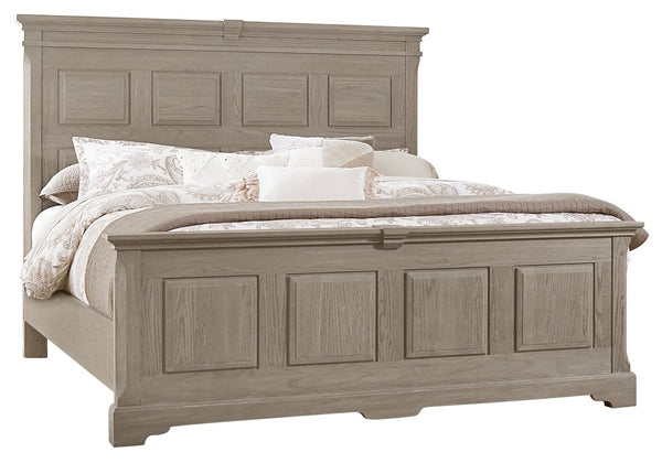 Vaughan-Bassett Heritage Greystone Queen Mansion Bed