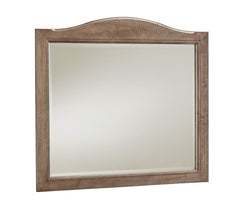 Vaughan-Bassett Cool Farmhouse Natural Arched Mirror