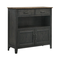 Intercon Harper Brushed Brown & Pecan Transitional Sideboard
