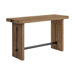 Intercon Landmark Weathered Oak Modern Sofa Table