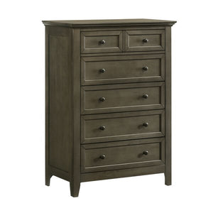 Intercon San Mateo Youth/Teen Gray Transitional 5-Drawer Chest
