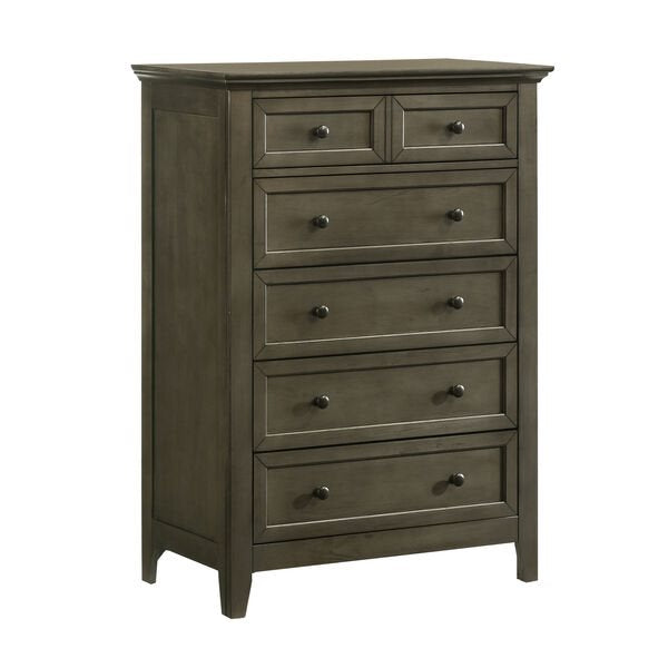 Intercon San Mateo Youth/Teen Gray Transitional 5-Drawer Chest