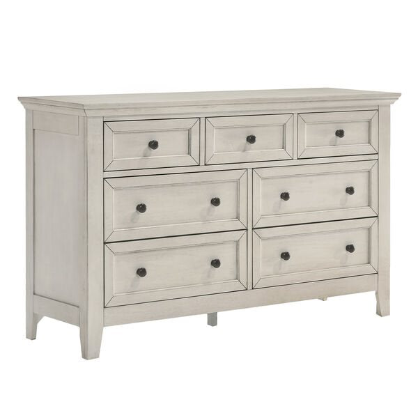 Intercon San Mateo Youth/Teen Rustic White 7-Drawer Dresser