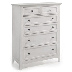 Intercon San Mateo Rustic White 6-Drawer Standard Chest