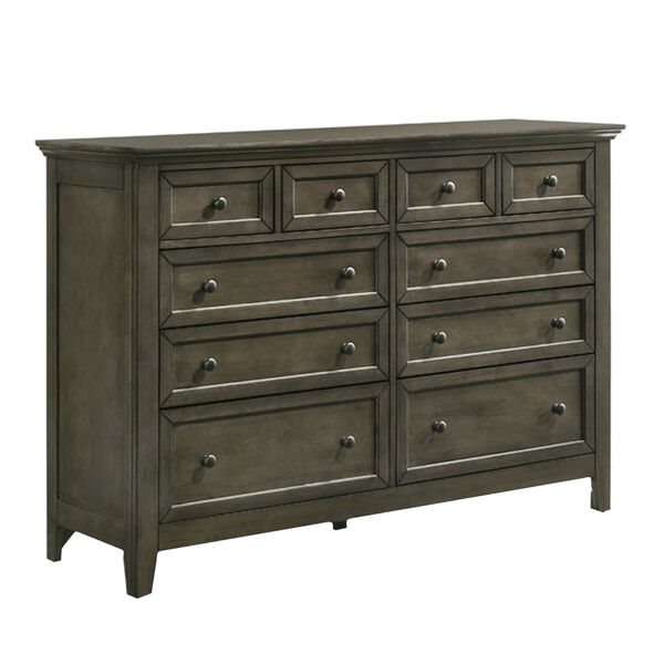 Intercon San Mateo Gray 10-Drawer Dresser
