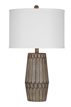 Bassett Mirror Boho Brown Harper Table Lamp