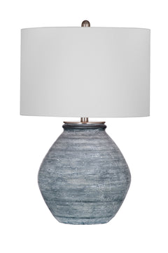 Bassett Mirror Modern Blue Midlands Table Lamp