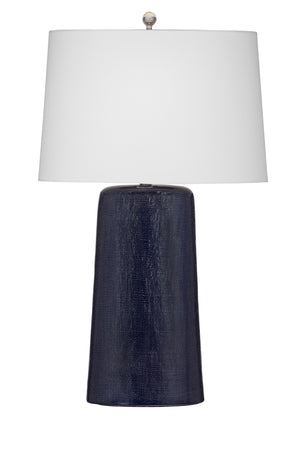 Bassett Mirror Modern Navy Lancaster Table Lamp