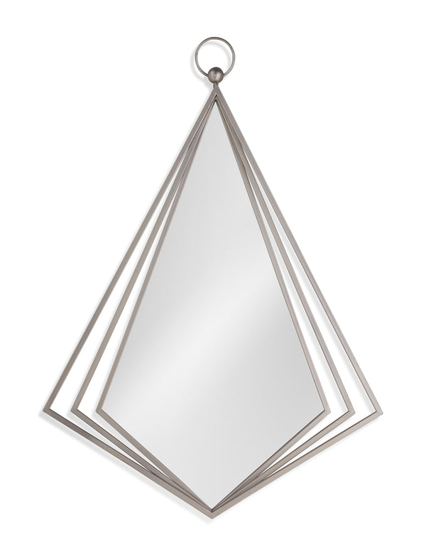 Bassett Mirror Contemporary Silver Chanda Wall Mirror