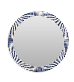 Bassett Mirror Modern Bone Radial Bone Wall Mirror