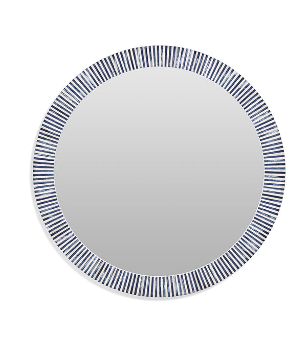 Bassett Mirror Modern Bone Radial Bone Wall Mirror