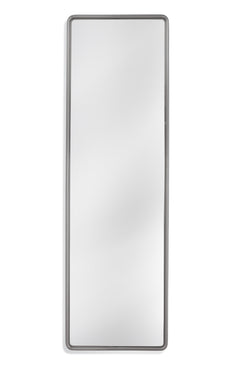Bassett Mirror Modern Clear Mirror Glass Vinca Floor Mirror