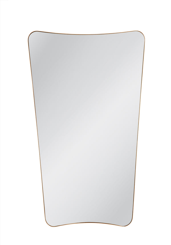 Bassett Mirror Modern Gold Leaf Garcia Wall Mirror